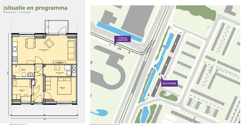Impressie en plattegrond